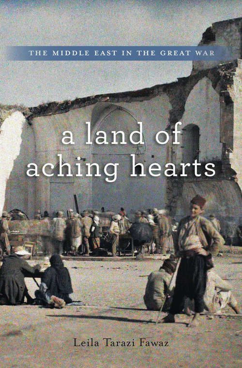 Book cover of A Land of Aching Hearts: The Middle East in the Great War