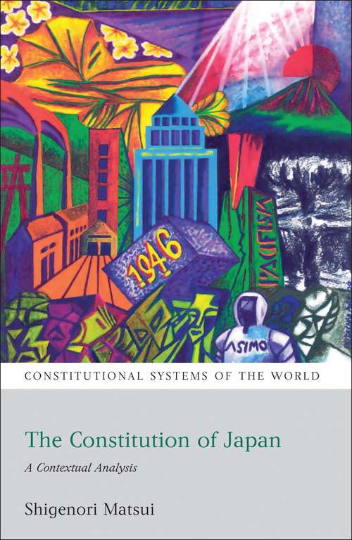 Book cover of The Constitution of Japan: A Contextual Analysis (Constitutional Systems of the World)