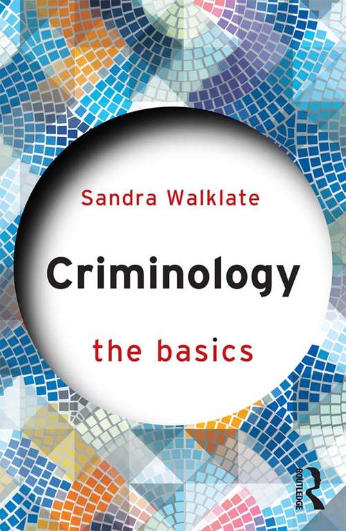 Book cover of Criminology: The Basics (3) (The Basics)