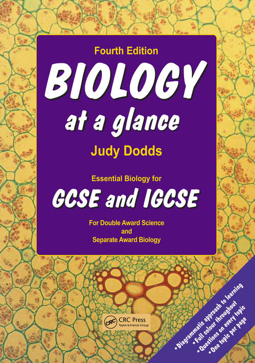 Book cover of Biology at a Glance (4)