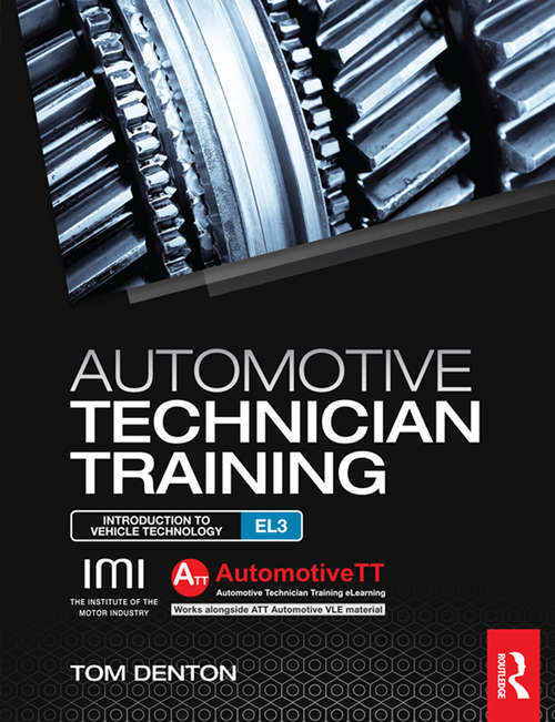 Book cover of Automotive Technician Training: Introduction to Light Vehicle Technology