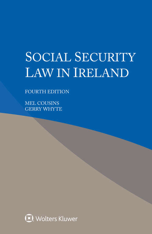 Book cover of Social Security Law in Ireland (4)