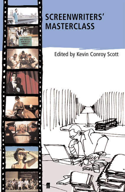 Book cover of Screenwriters' Masterclass: Screenwriters Discuss their Greatest Films (Main)