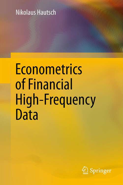 Book cover of Econometrics of Financial High-Frequency Data (2012)