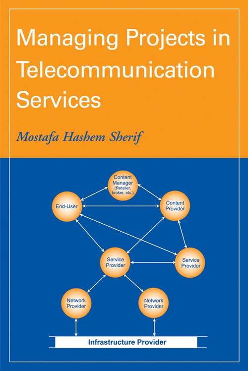 Book cover of Managing Projects in Telecommunication Services