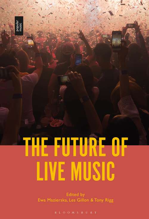Book cover of The Future of Live Music