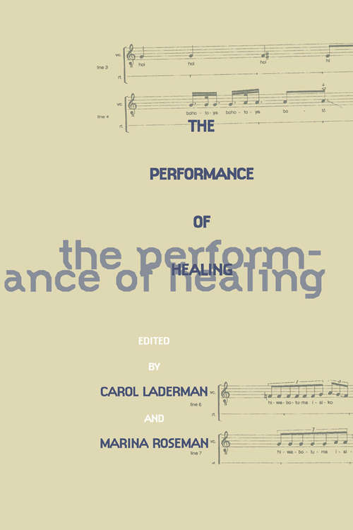 Book cover of The Performance of Healing