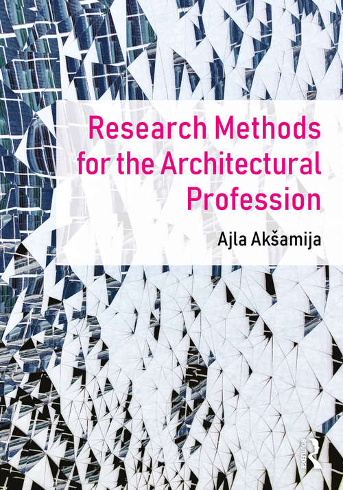 Book cover of Research Methods for the Architectural Profession