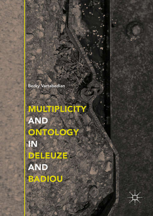 Book cover of Multiplicity and Ontology in Deleuze and Badiou