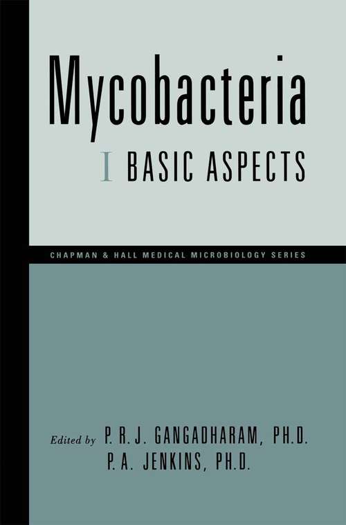 Book cover of Mycobacteria: I Basic Aspects (1998)