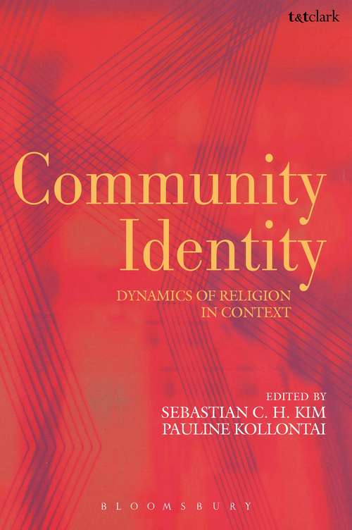 Book cover of Community Identity: Dynamics of Religion in Context