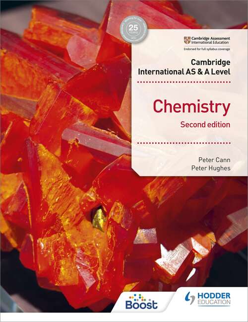 Book cover of Cambridge International AS & A Level Chemistry Student's Book Second Edition