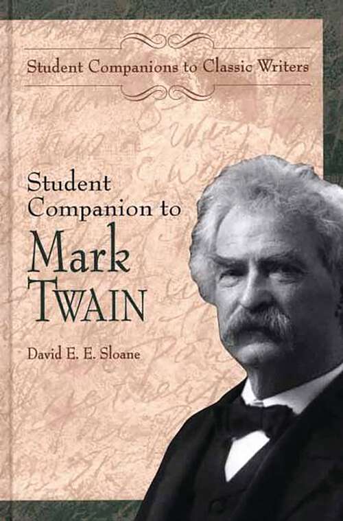 Book cover of Student Companion to Mark Twain (Student Companions to Classic Writers)