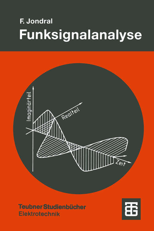 Book cover of Funksignalanalyse (1991) (Teubner Studienbücher Technik)