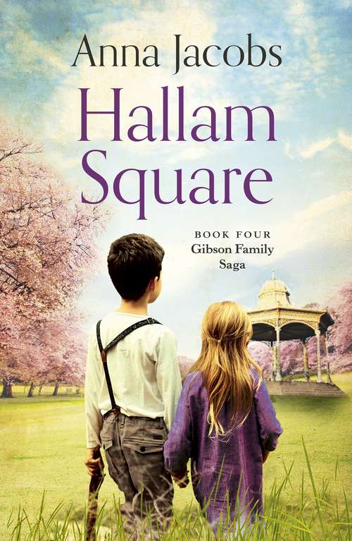 Book cover of Hallam Square: Book Four in the brilliantly entertaining and heartwarming Gibson Family Saga (Gibson Saga)