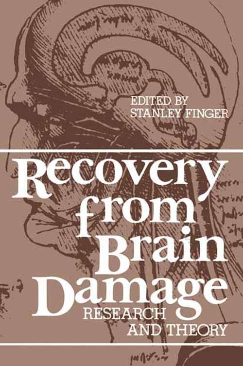 Book cover of Recovery from Brain Damage: Research and Theory (1978)