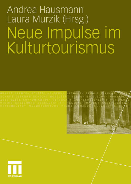 Book cover of Neue Impulse im Kulturtourismus (2011)