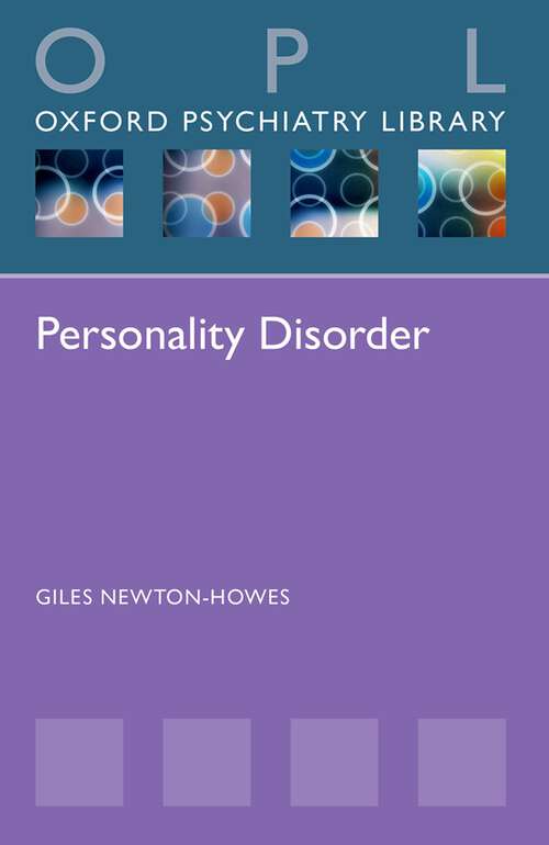 Book cover of Personality Disorder (Oxford Psychiatry Library)