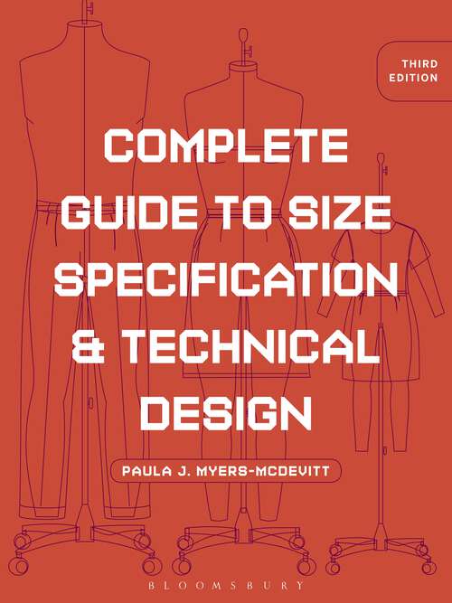 Book cover of Complete Guide to Size Specification and Technical Design: - with STUDIO (3)