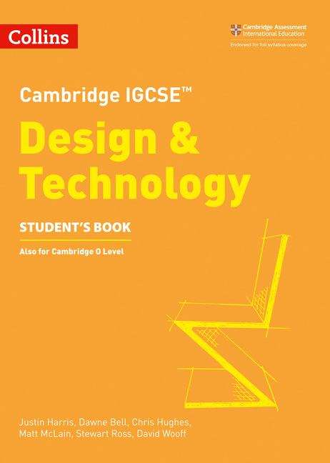 Book cover of Collins Cambridge IGCSE™ Design & Technology Student’s Book (PDF)