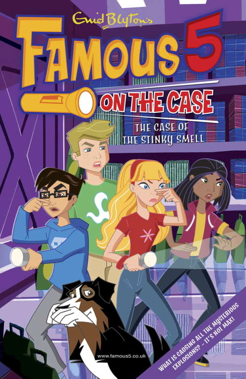 Book cover of Case File 8: Case File 8 The Case of the Stinky Smell (Famous 5 on the Case #8)