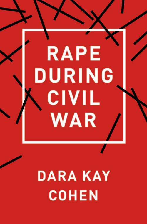 Book cover of Rape during Civil War