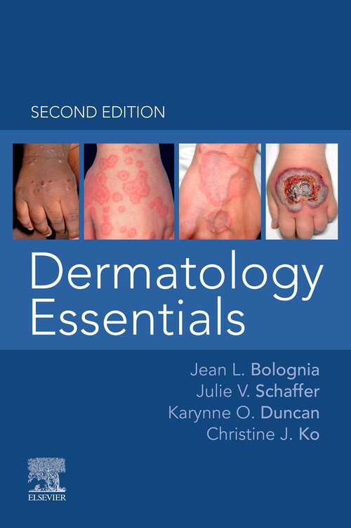 Book cover of Dermatology Essentials - E-Book: Expert Consult - Print And Online (2)