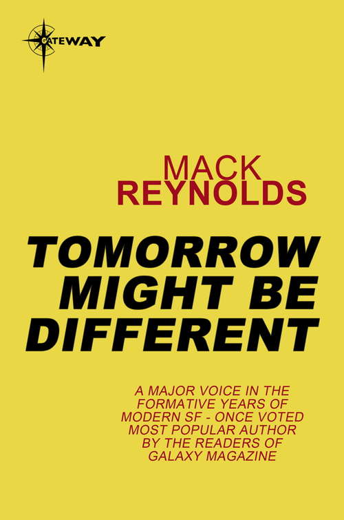 Book cover of Tomorrow Might Be Different