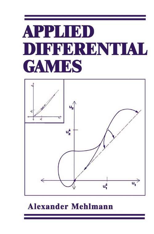 Book cover of Applied Differential Games (1988)