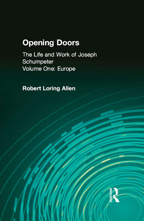 Book cover of Opening Doors: Volume 1, Europe