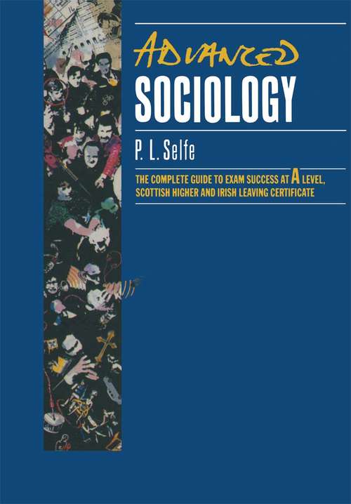 Book cover of Advanced Sociology (1st ed. 1987)