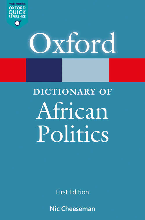 Book cover of A Dictionary of African Politics (Oxford Quick Reference Online)