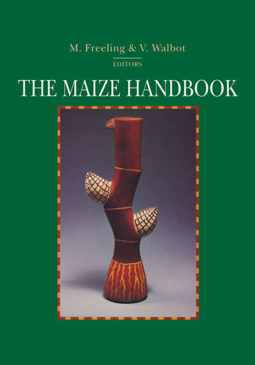Book cover of The Maize Handbook (1994) (Springer Lab Manuals)