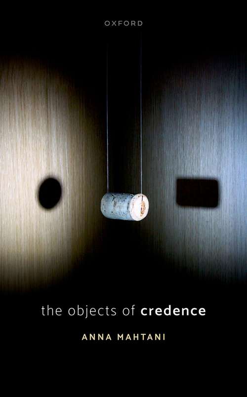 Book cover of The Objects of Credence