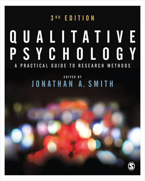 Book cover of Qualitative Psychology: A Practical Guide to Research Methods (PDF)