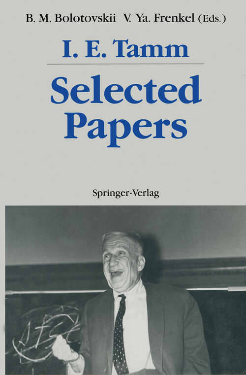 Book cover of Selected Papers (1991)