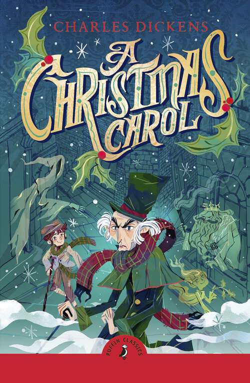 Book cover of A Christmas Carol: Sat Words From Literature (Puffin Classics)