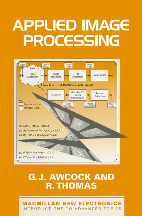 Book cover of Applied Image Processing (1st ed. 1995)