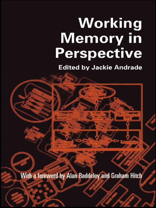 Book cover of Working Memory in Perspective