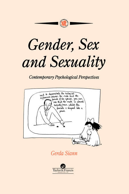 Book cover of Gender, Sex and Sexuality: Contemporary Psychological Perspectives