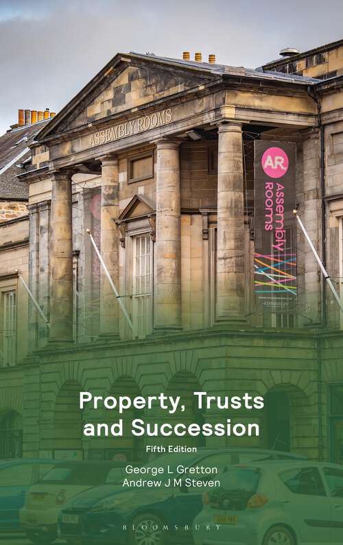 Book cover of Property, Trusts and Succession