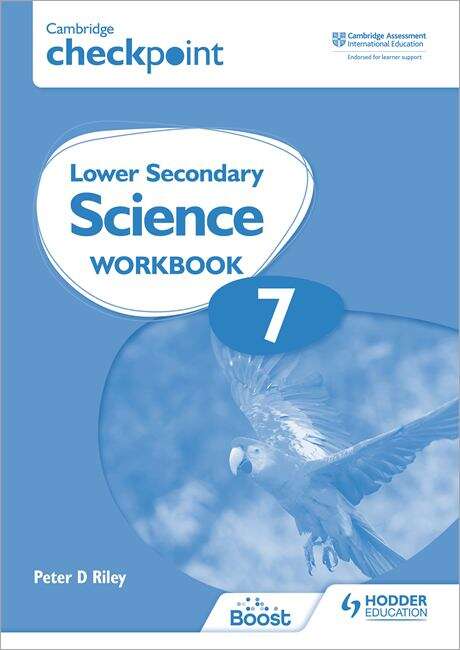 Book cover of Cambridge Checkpoint Lower Secondary Science Workbook 7: Second Edition