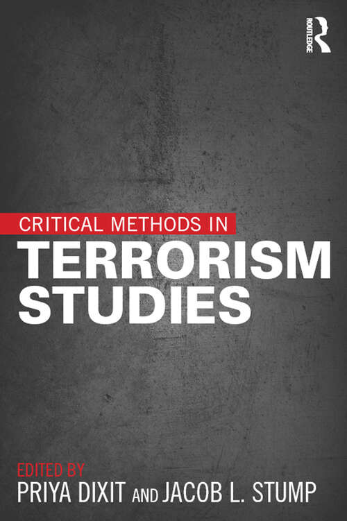 Book cover of Critical Methods in Terrorism Studies