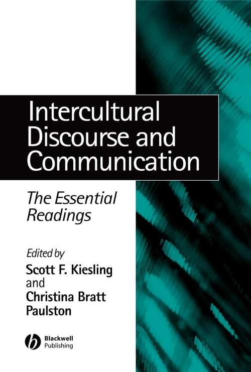 Book cover of Intercultural Discourse and Communication: The Essential Readings (Linguistics: The Essential Readings #8)