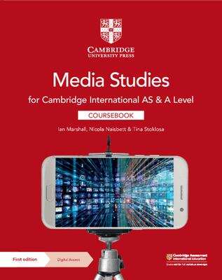 Book cover of Cambridge International AS & A Level Media Studies Coursebook: (pdf)