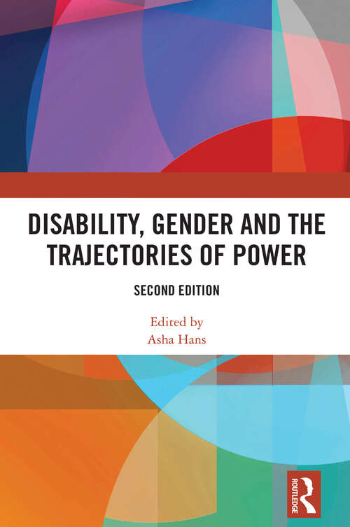 Book cover of Disability, Gender and the Trajectories of Power