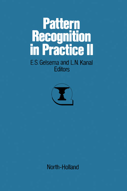 Book cover of Pattern Recognition in Practice II