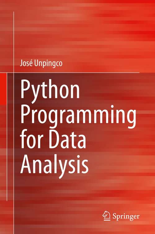 Book cover of Python Programming for Data Analysis (1st ed. 2021)