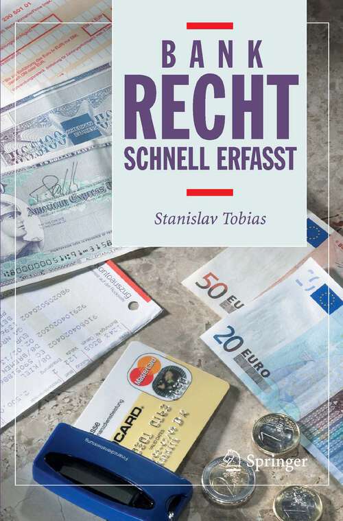 Book cover of Bankrecht - Schnell erfasst (2006) (Recht - schnell erfasst)