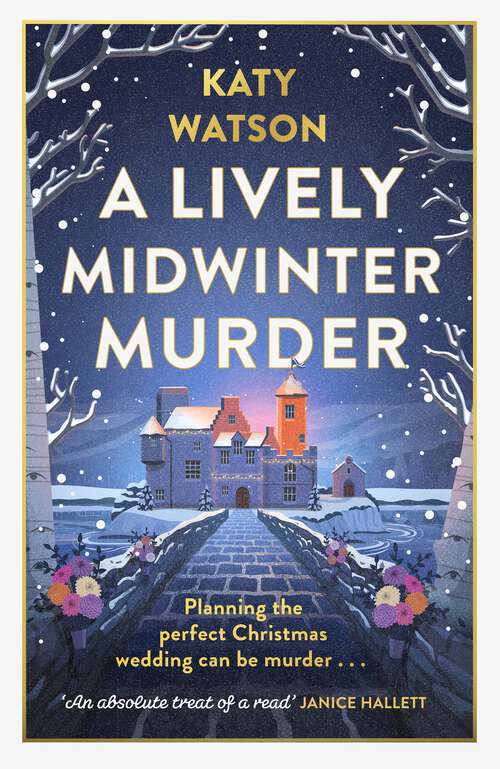 Book cover of A Lively Midwinter Murder: Three Dahlias, a wedding and a funeral… (A Three Dahlias Mystery)